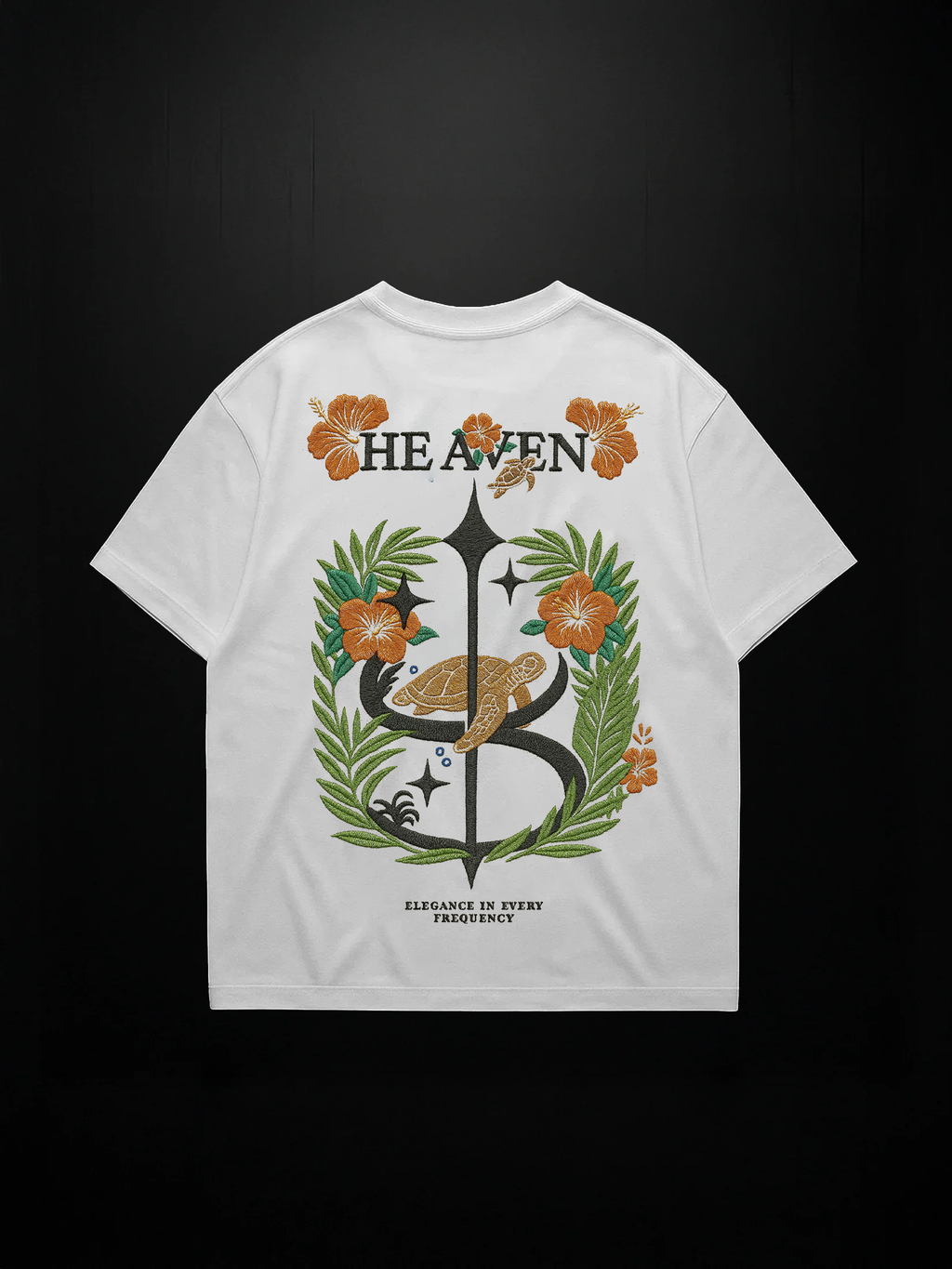 HEAVEN x La Tropizienne v2– Limited Edition Oversized T-Shirt