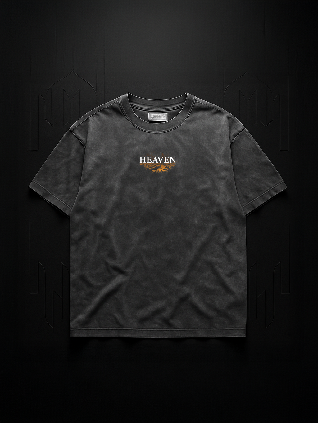“Sentience” Acid-Washed Oversized T-shirt